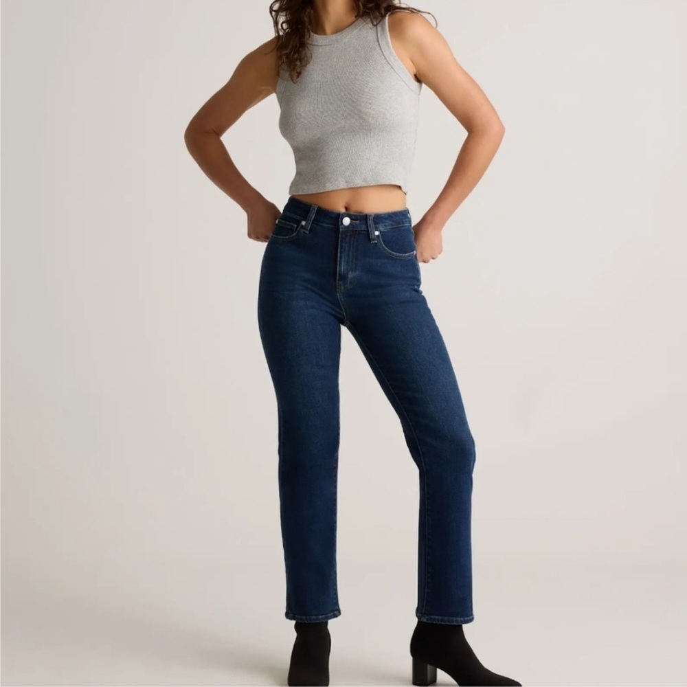 Quince Luna Slim Straight Leg Pants